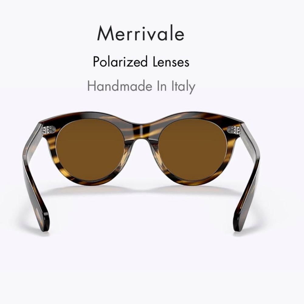 Oliver Peoples Merrivale Brown Sunglasses
